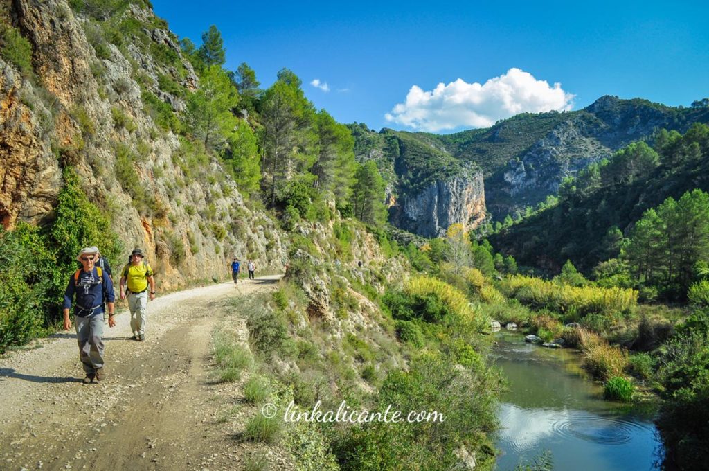 Serpis River greenway route
